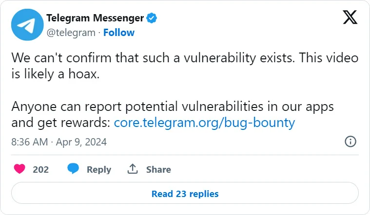 Telegram Patches Windows Flaw That Launched Python Scripts